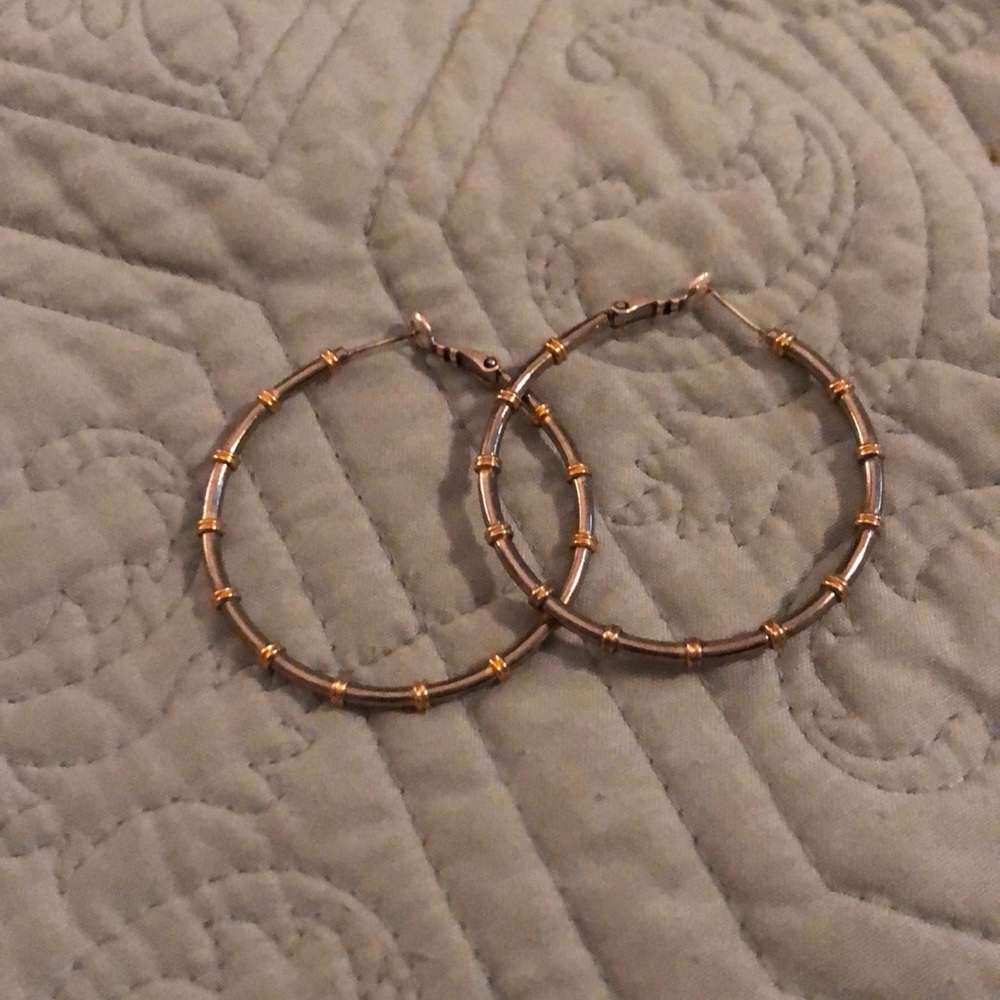 Brighton Two Toned Hoops